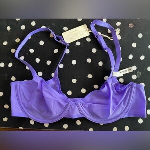 Nwt aerie purple balconette bra